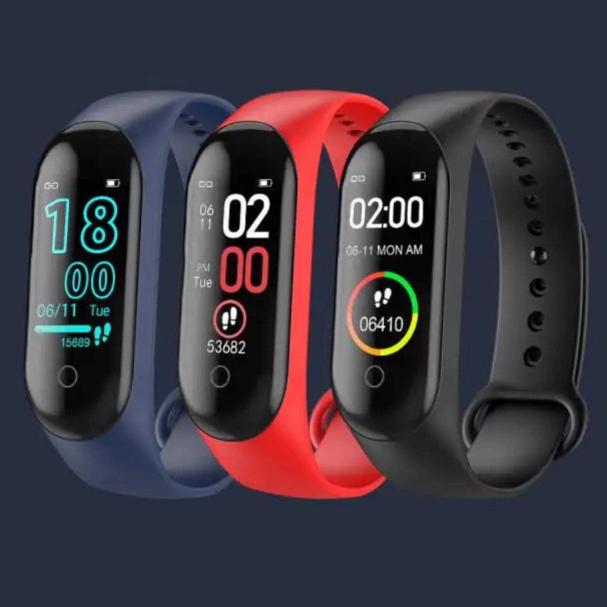Fitness Smartwatch | Blood Pressure & Heart Rate Tracking | 0.96-inch TFT Display | Water-Resistant