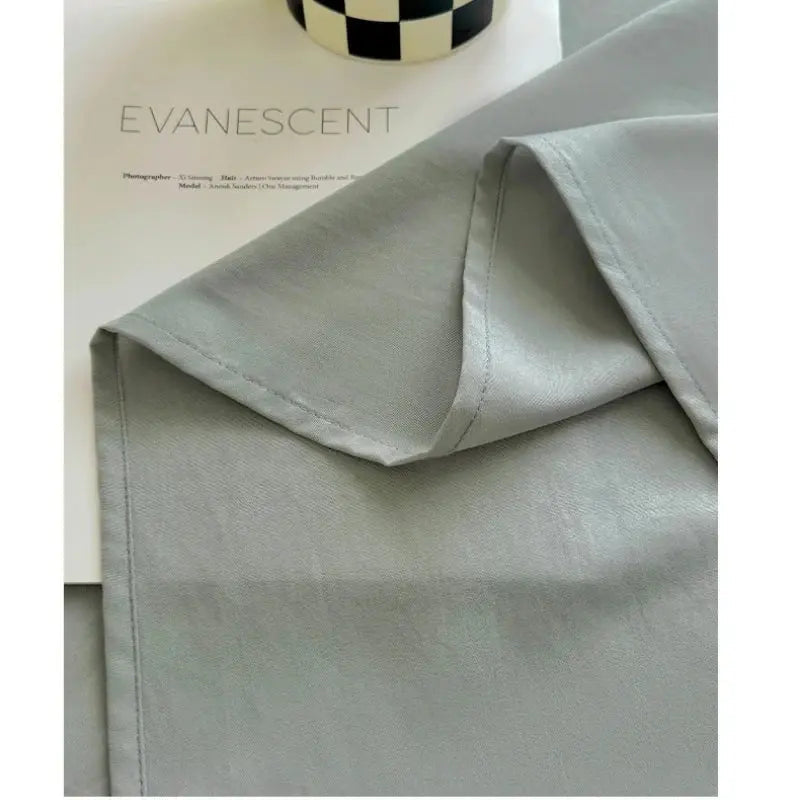 Flat Bedsheet Set | Soft Breathable Fabric | Polyester & 2 Pillowcases | Easy Care
