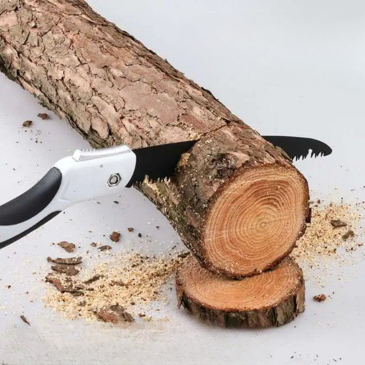 Folding Pruning Saw | Coarse-Toothed Blade | Lightweight & Portable | Camping and Gardening