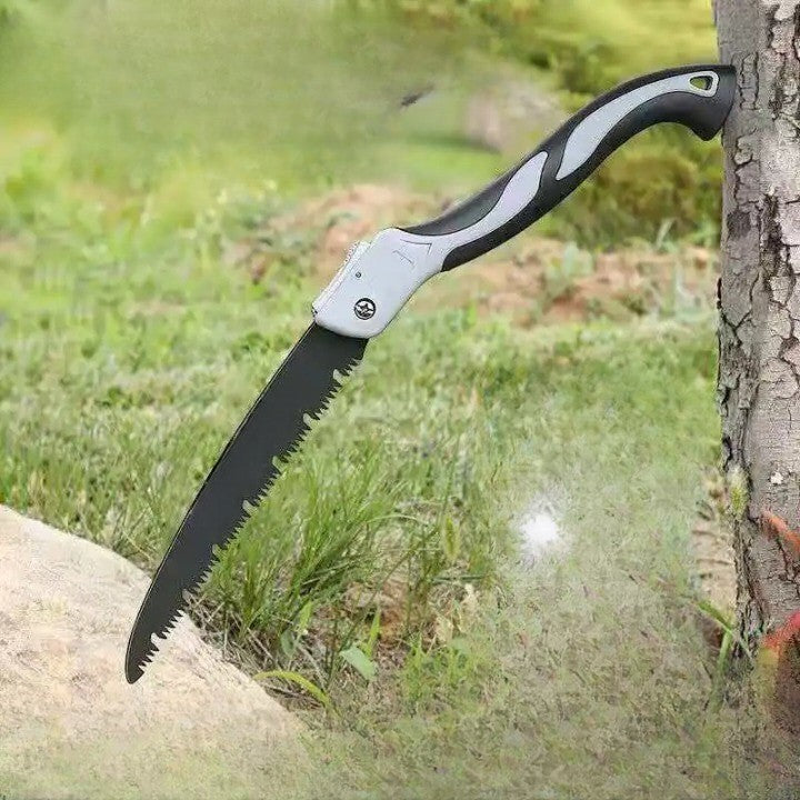 Folding Pruning Saw | Coarse-Toothed Blade | Lightweight & Portable | Camping and Gardening