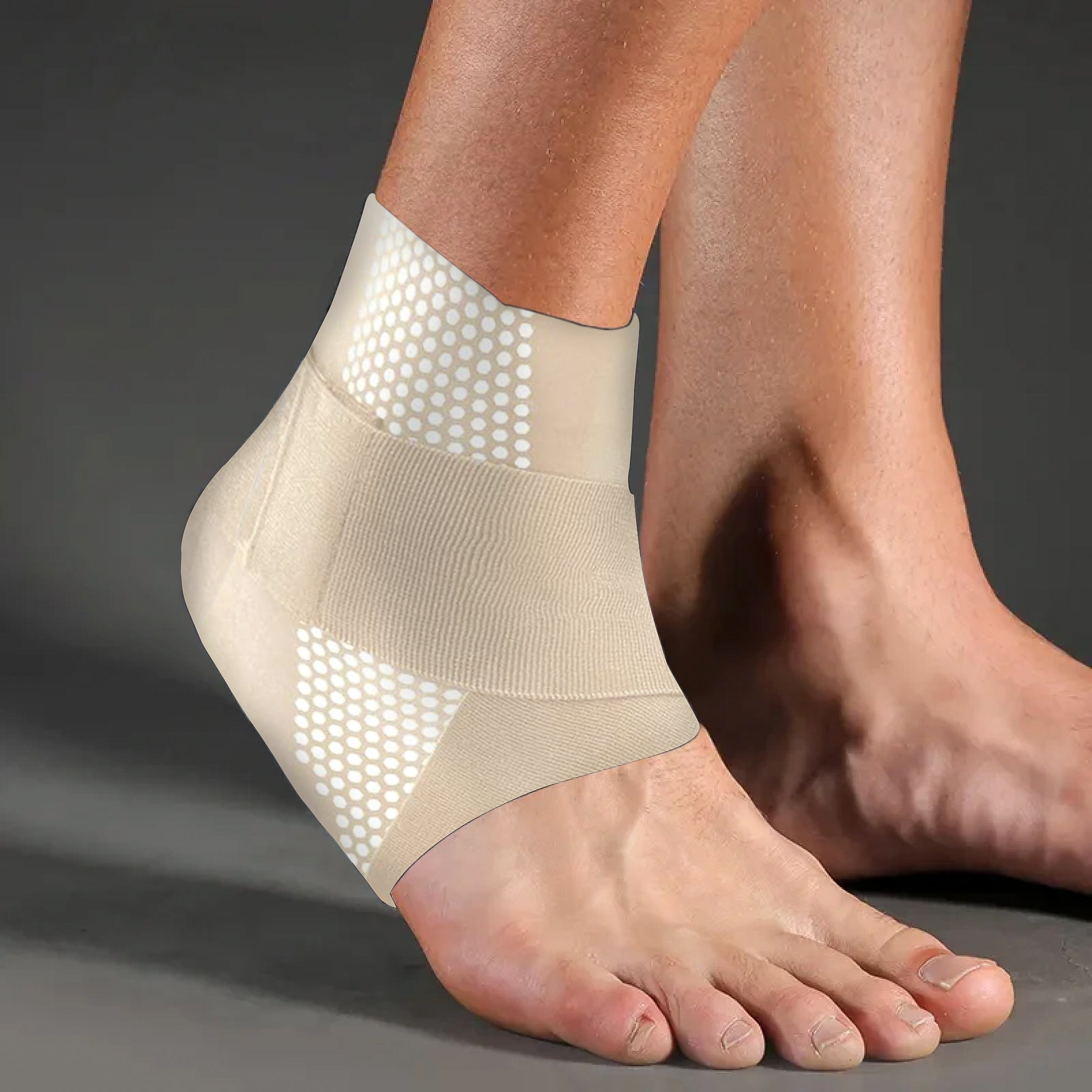 Football Ankle Brace | Low-Profile Stabilizing Wrap | Breathable Lightweight Fabric | In-Shoe Comfort