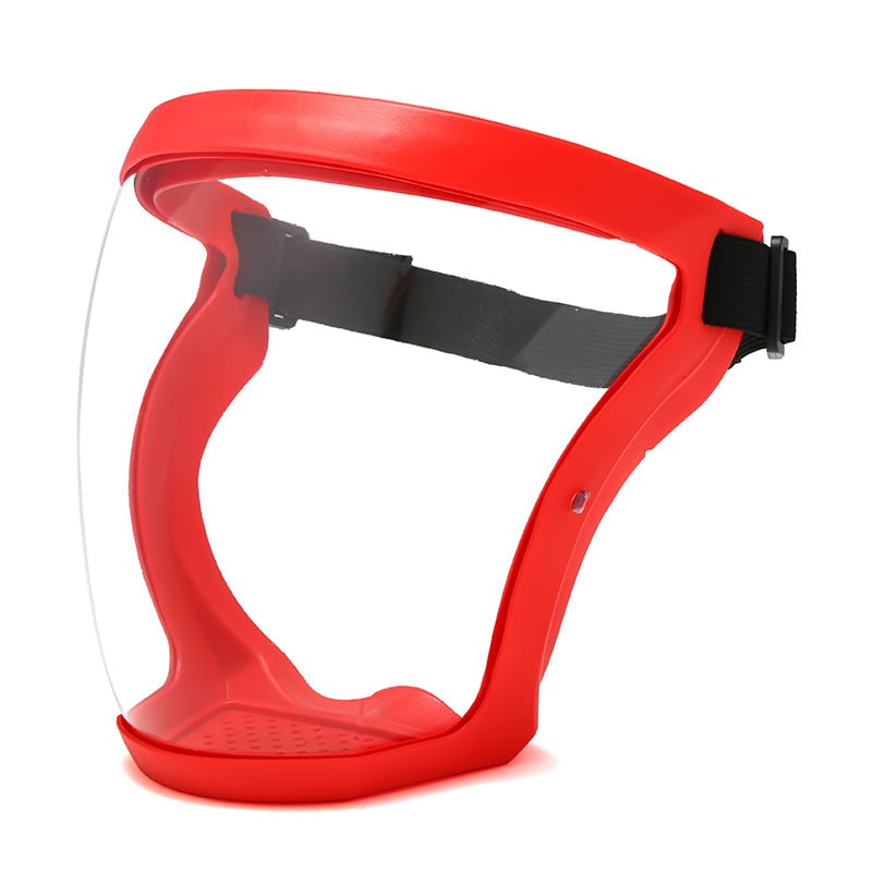 Full Face Shield | Large Wrap-Around Transparent | Anti-Fog | Comfortable Fit