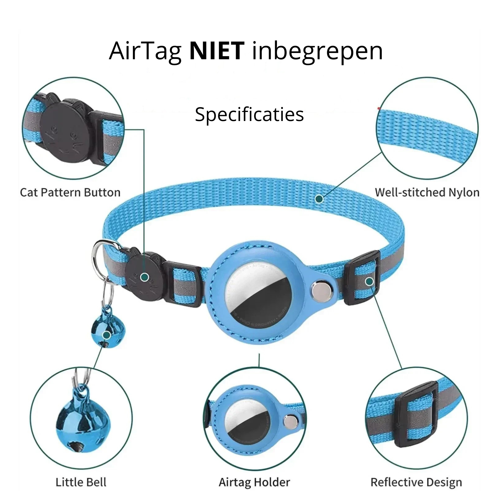GPS Tracker Collar for Pets | Real-Time GPS Tracking | Water-Resistant & USB Rechargeable