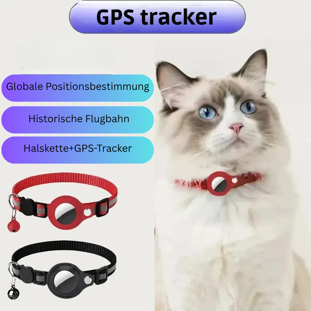 GPS Tracker Collar for Pets | Real-Time GPS Tracking | Water-Resistant & USB Rechargeable