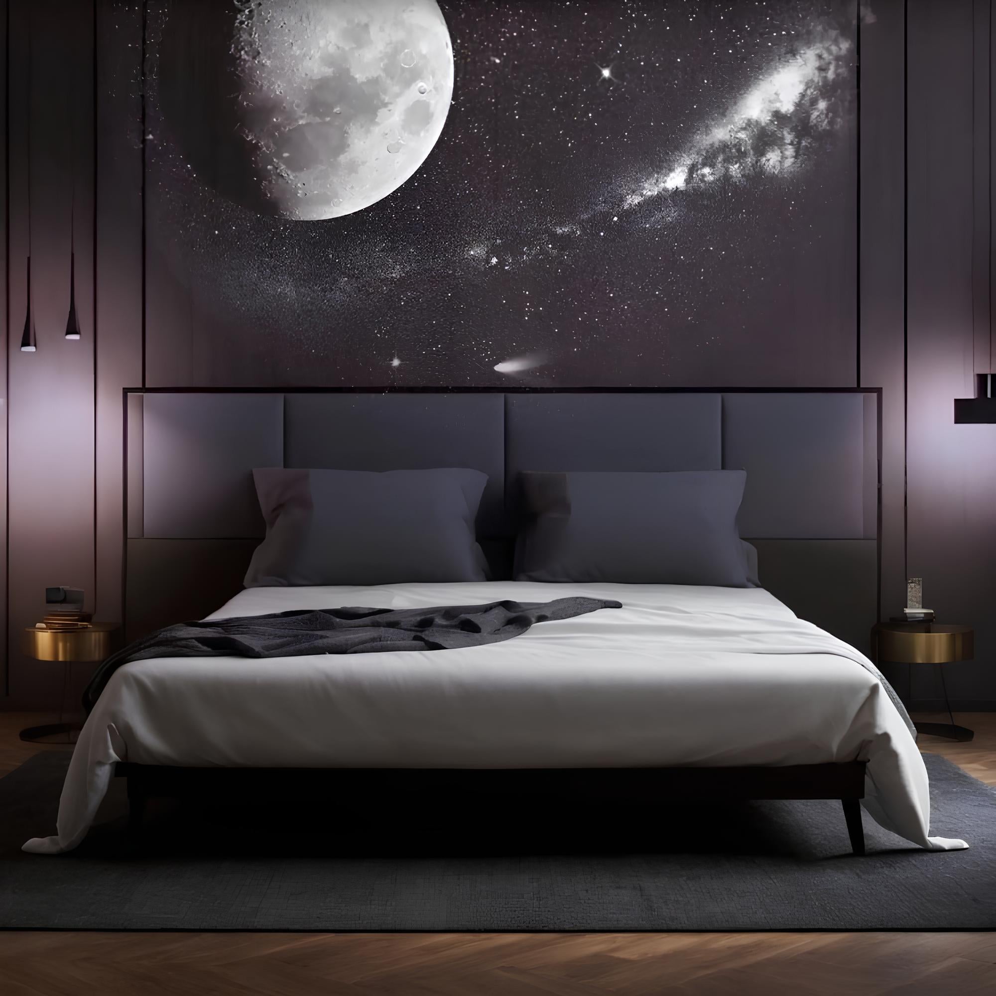 Galaxy Star Projector | Immersive Cosmic Projection | 13 Themes, Timer & USB Powered