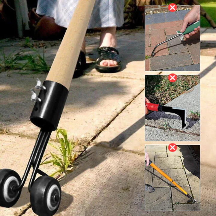 Garden Gap Weeder | Double Hook Design | Removable Parts | Durable Metal