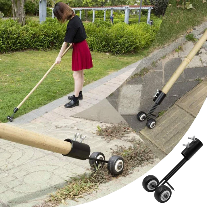 Garden Gap Weeder | Double Hook | Removable Parts & Metal | Tight Gaps & Pathways