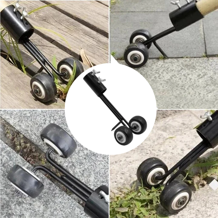 Garden Gap Weeder | Double Hook | Removable Parts & Metal | Tight Gaps & Pathways