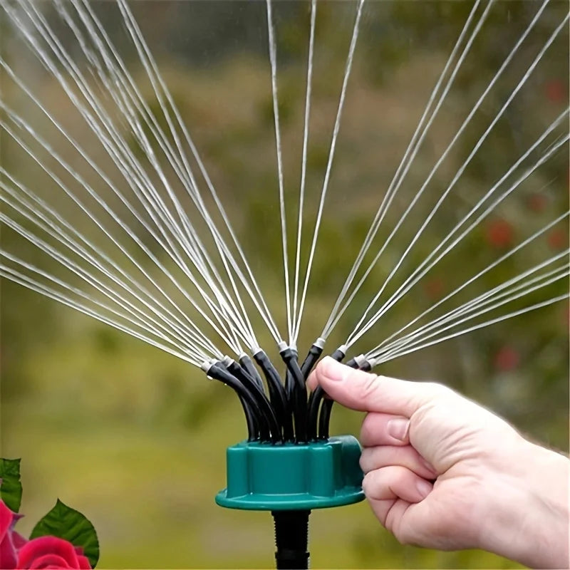 Garden Sprinkler System | 360° Adjustable Coverage | Multi-Mode Settings | Time-Saving