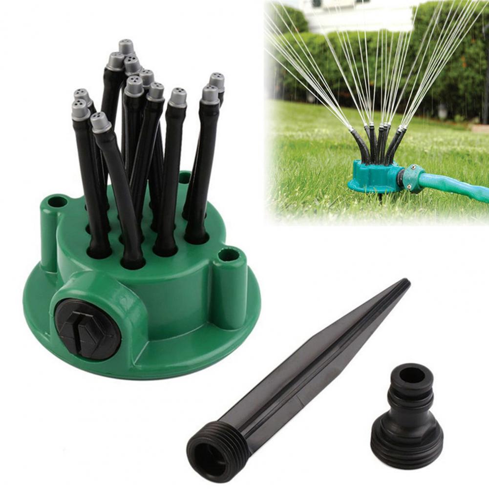 Garden Sprinkler System | 360° Adjustable Coverage | Multi-Mode Settings | Time-Saving