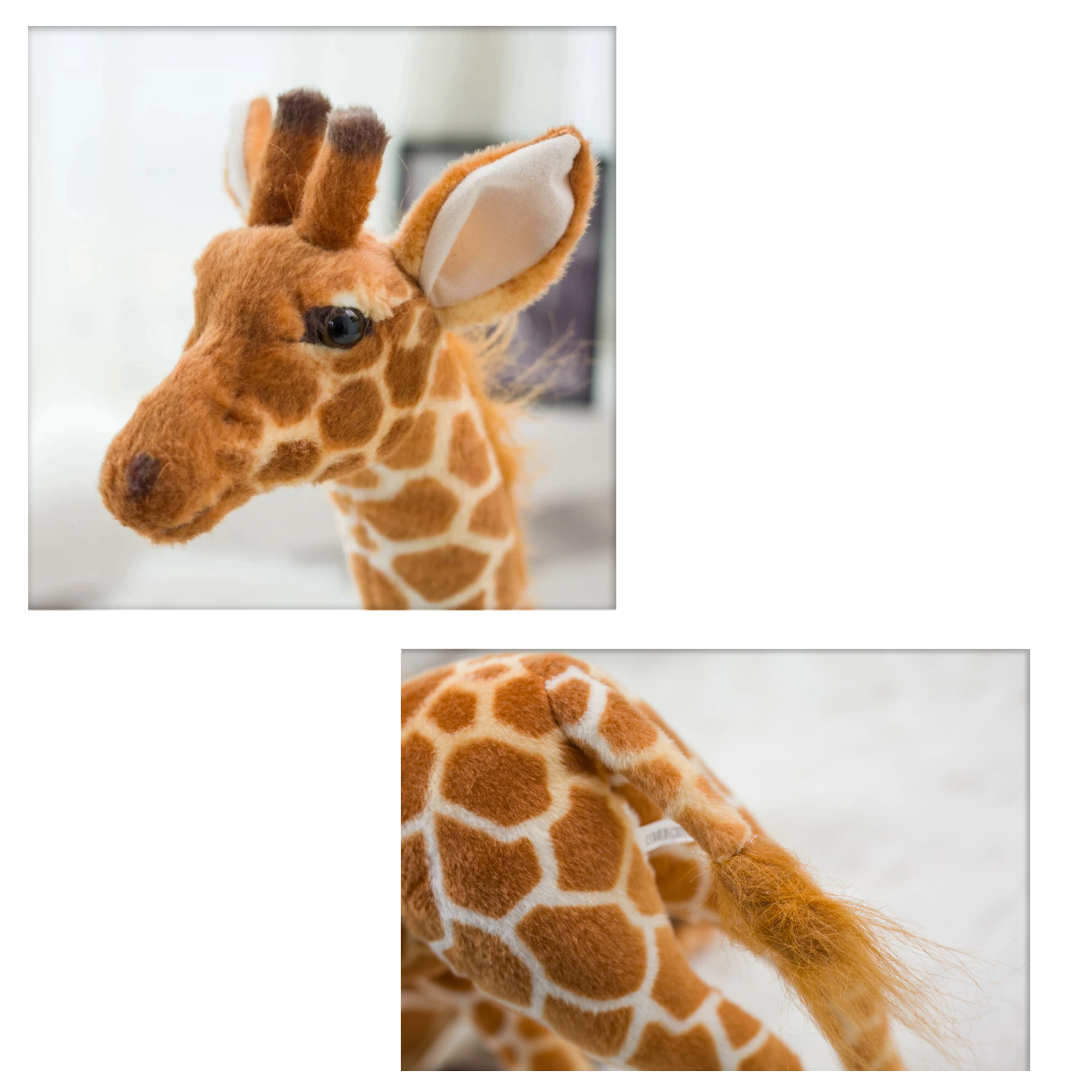 Giant Plush Giraffe Toy for Kids | Oversized Realistic Design | Ultra-Soft Plush Cuddly Companion