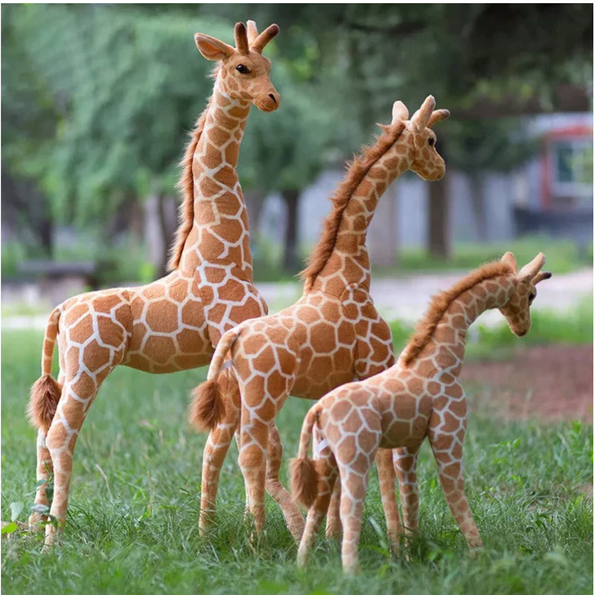 Giant Plush Giraffe Toy for Kids | Oversized Realistic Design | Ultra-Soft Plush Cuddly Companion
