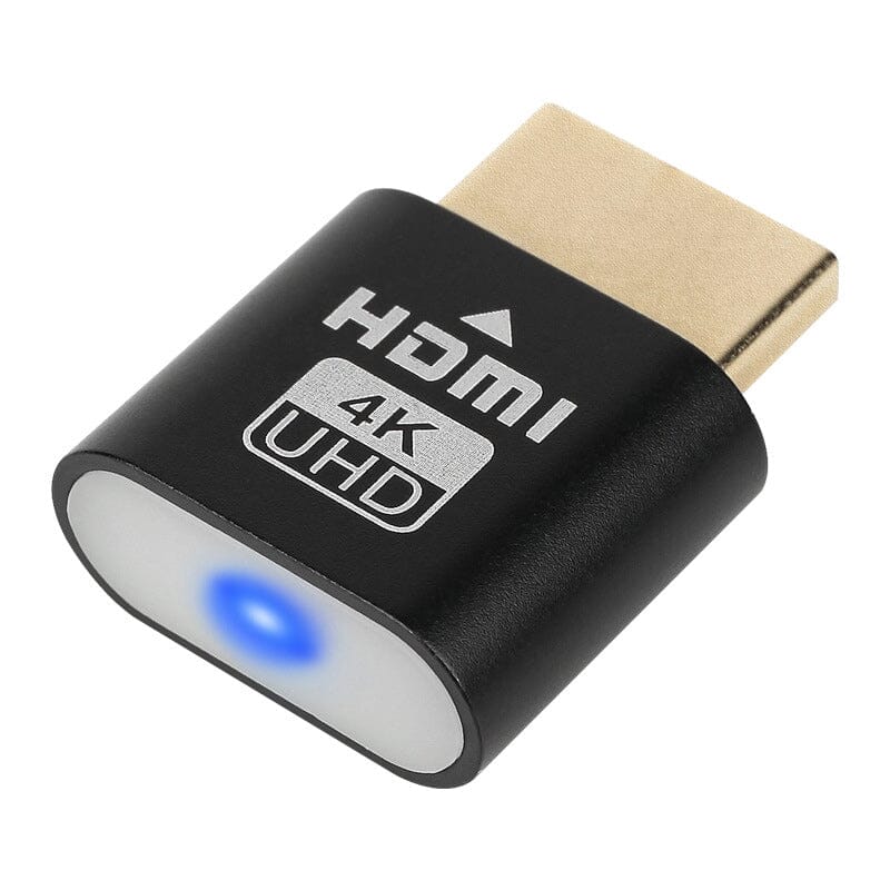 HDMI Virtual Display Dongle | 4K Support | Plug-and-Play, No Driver | Compact Design