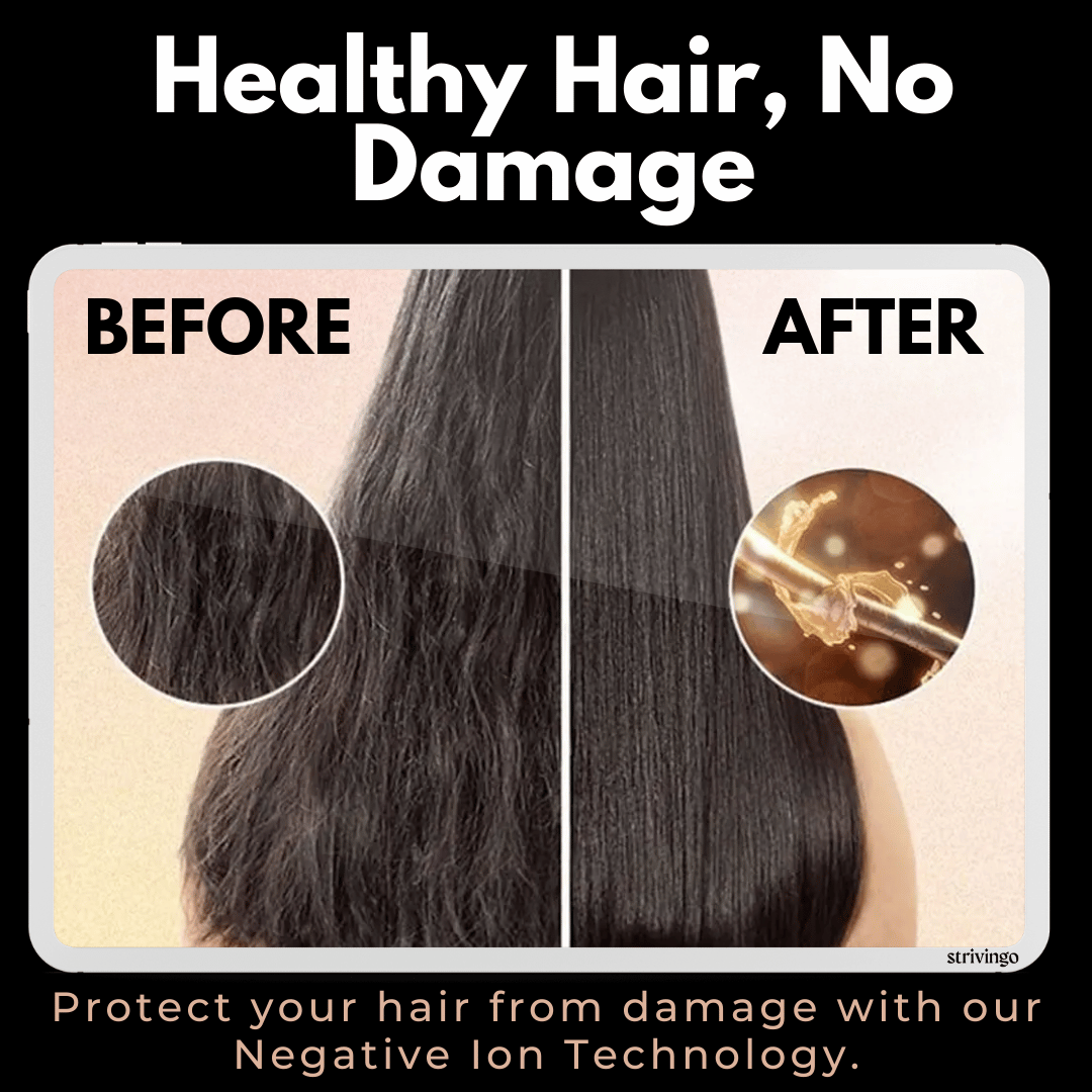 Hair Dryer & Styler | 360° Rotating Brush | Tourmaline Ceramic & Interchangeable Heads