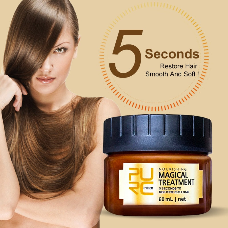 Hair Mask for Dry, Frizzy Hair | Instant Repair & Shine | Plant-Derived Formula | Deep Hydration