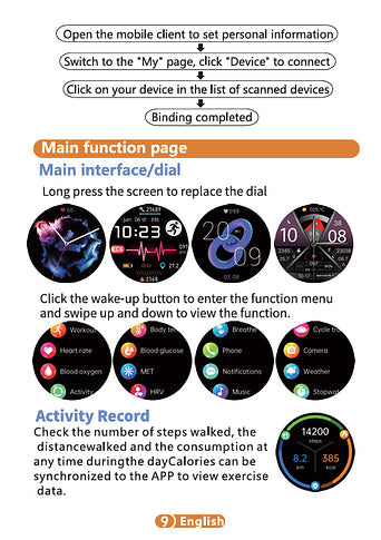 Health Smartwatch | Non-Invasive Blood Glucose & ECG Monitoring | Blood Pressure & Heart Rate