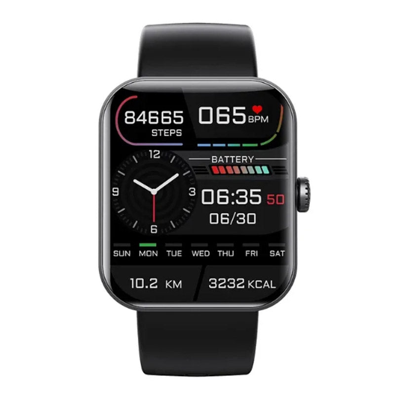Health Tracker Watch | Heart Rate, BP & SpO2 | Sleep & Activity | 5-Day Battery