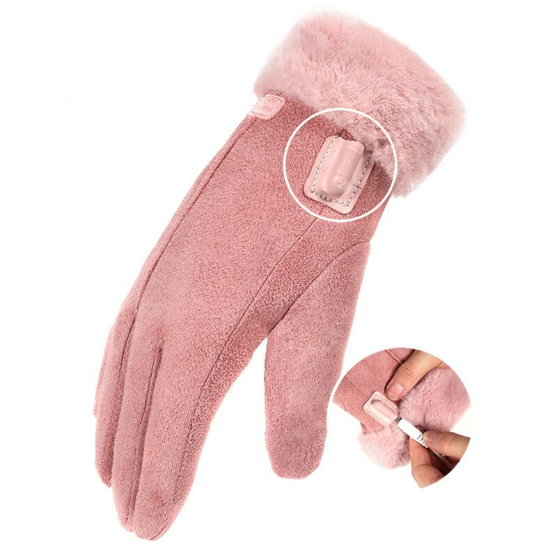 Heated Gloves | Rechargeable, Touchscreen Fingertips | Adjustable Heating & Long Battery Life