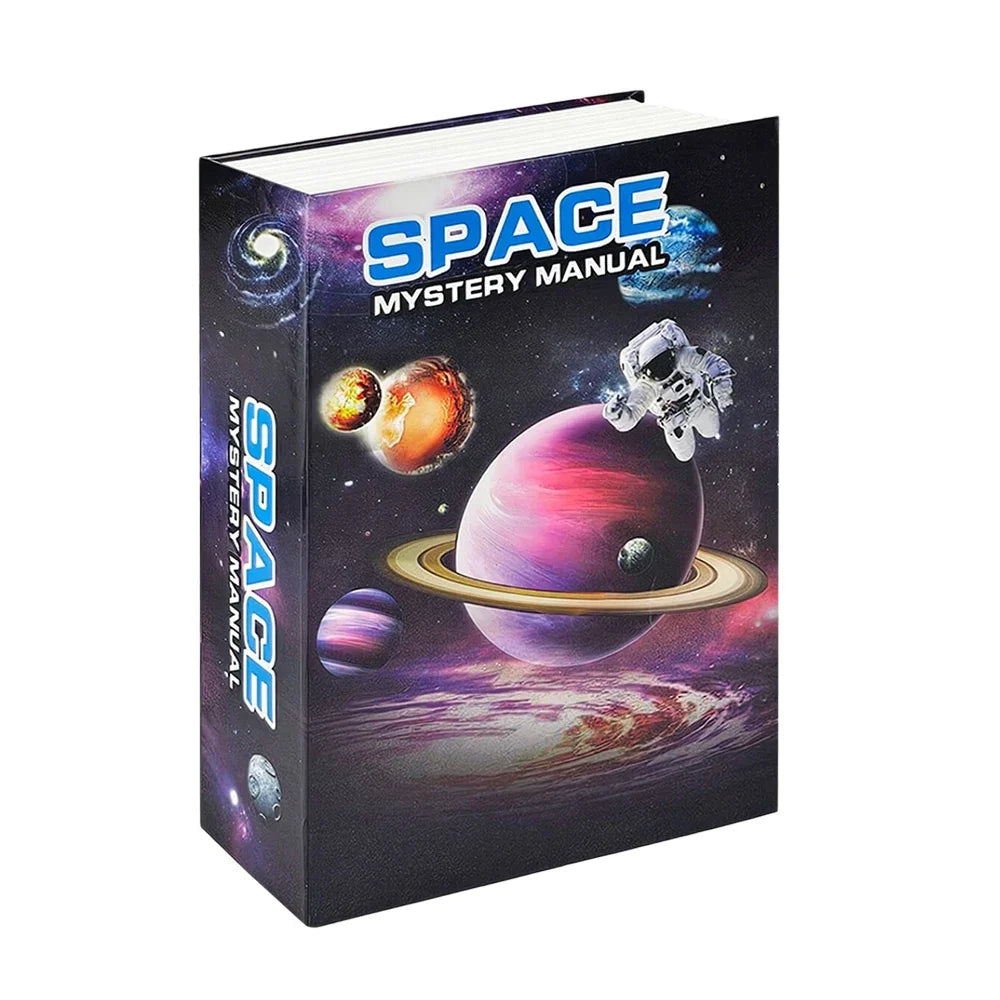 Hidden Book Safe | Locking Diversion Vault | Metal Construction & Includes 2 Keys | Travel Size