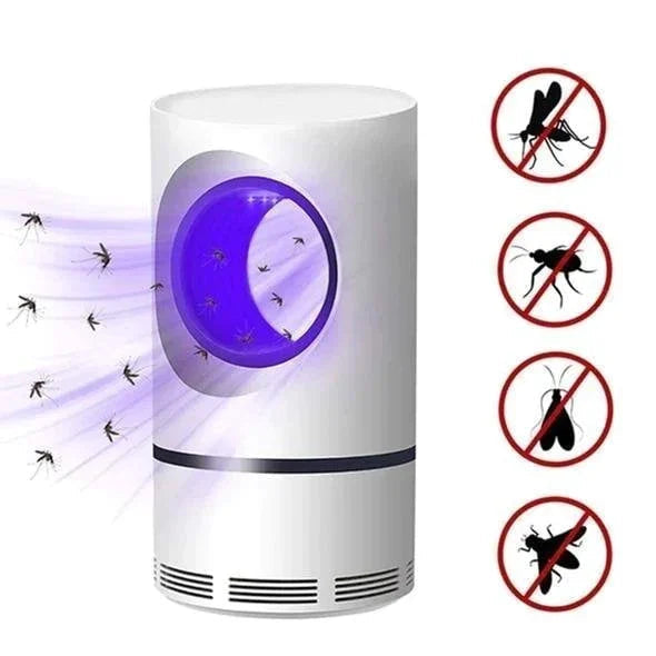 Indoor Insect Trap | Violet LED & Suction Fan | Escape-Proof Design | Chemical-Free