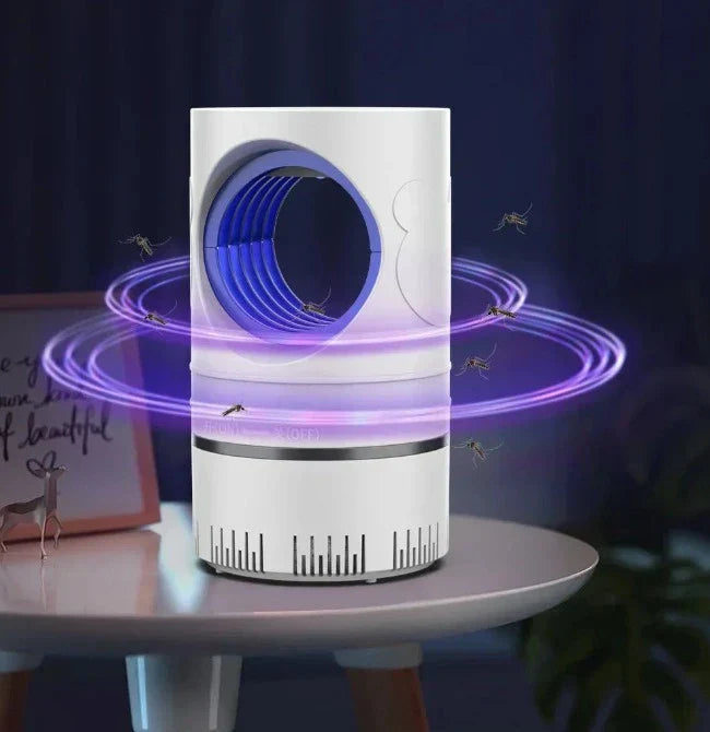 Indoor Insect Trap | Violet LED & Suction Fan | Escape-Proof Design | Chemical-Free