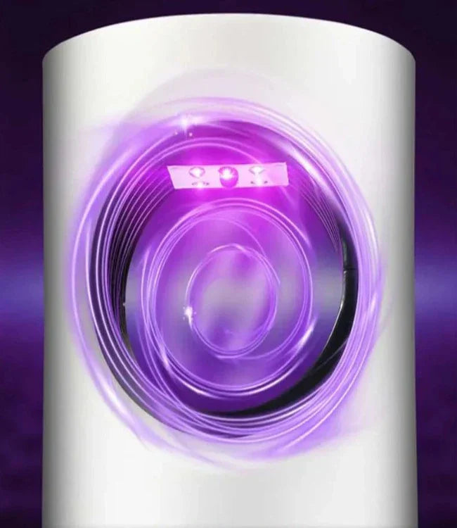 Indoor Insect Trap | Violet LED & Suction Fan | Escape-Proof Design | Chemical-Free