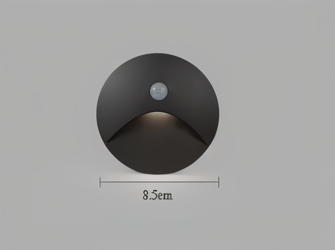 Indoor/Outdoor Wall Light | Motion Sensor | Aluminum Housing & LED | Energy Efficient
