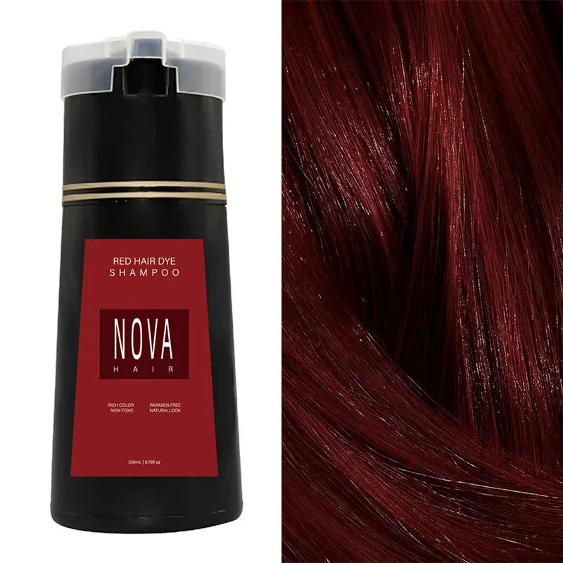 Instant Color Shampoo | Quick Root Touch-Up & Color Refresh | 200ml Hydrating Formula