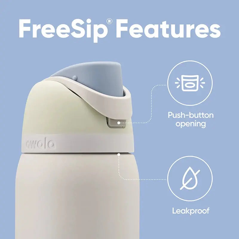 Insulated Water Bottle 24 oz | Leakproof Flip Spout | Stainless Steel, BPA-Free | Gym & Travel