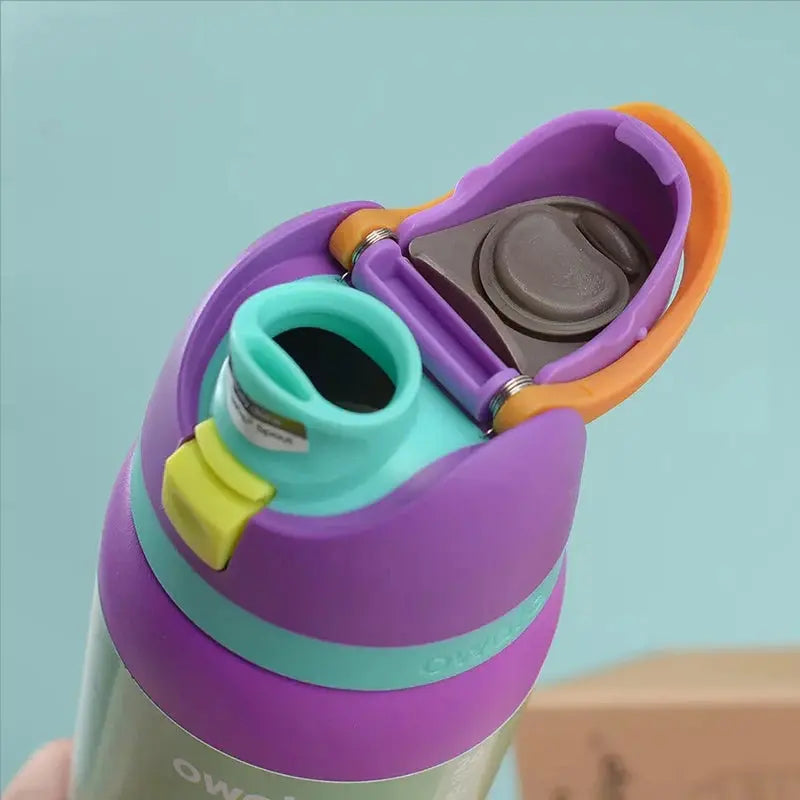 Insulated Water Bottle 24 oz | Leakproof Flip Spout | Stainless Steel, BPA-Free | Gym & Travel