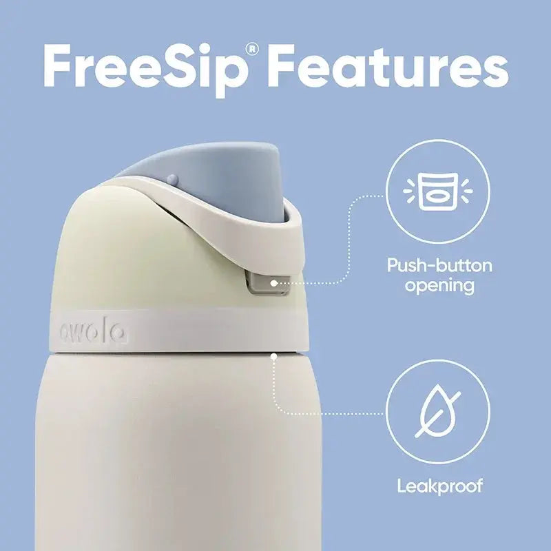 Insulated Water Bottle 24 oz | Leakproof Flip Spout | Stainless Steel, BPA-Free | Gym & Travel