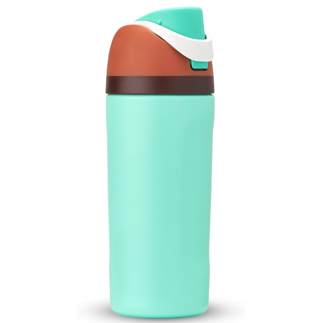 Insulated Water Bottle | Vacuum Insulated Straw Lid | Stainless Steel | Travel Friendly