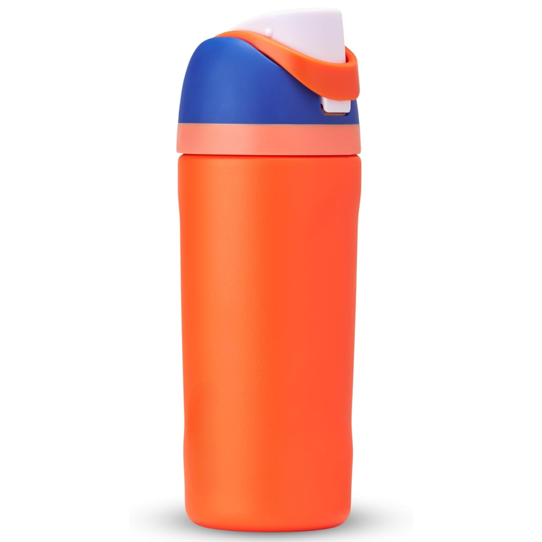 Insulated Water Bottle | Vacuum Insulated Straw Lid | Stainless Steel | Travel Friendly