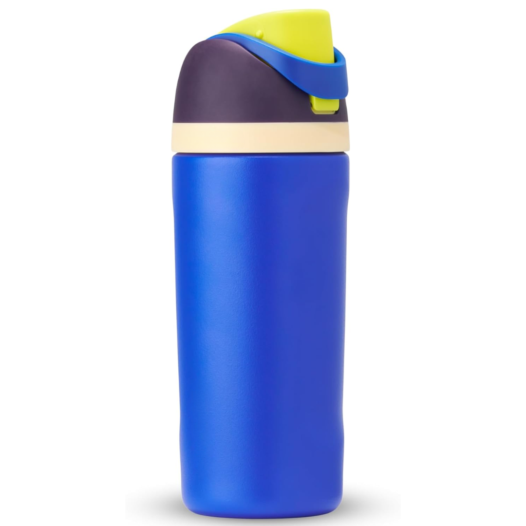 Insulated Water Bottle | Vacuum Insulated Straw Lid | Stainless Steel | Travel Friendly