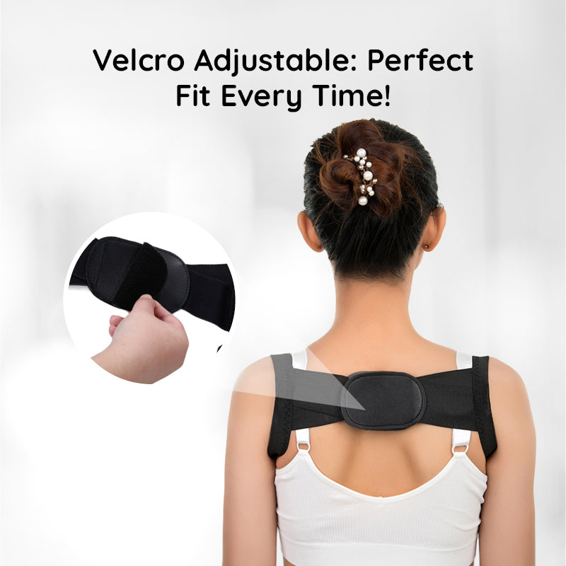 Invisible Posture Corrector | Adjustable Slim Design | Breathable Fabric | Comfortable Support