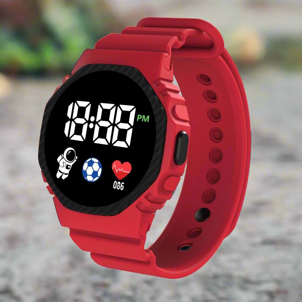 Kids Adventure Watch | Illuminated LED Display & Calendar | Waterproof | Durable Design