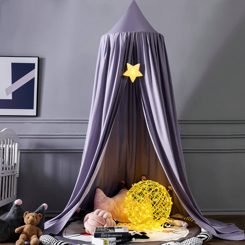 Kids Bed Canopy | Blackout & Breathable Design | Polyester 250cm Height | Cozy Play & Sleep Hideaway