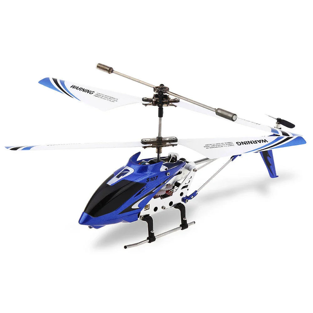 Kids RC Helicopter | 3-Channel with Gyroscopic Stabilization | LED Lights & USB Rechargeable