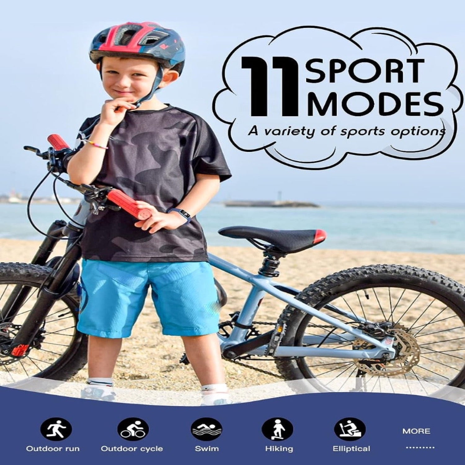 Kids Smartwatch | GPS Tracking & Activity Monitor | Health Monitoring | iOS & Android Compatible