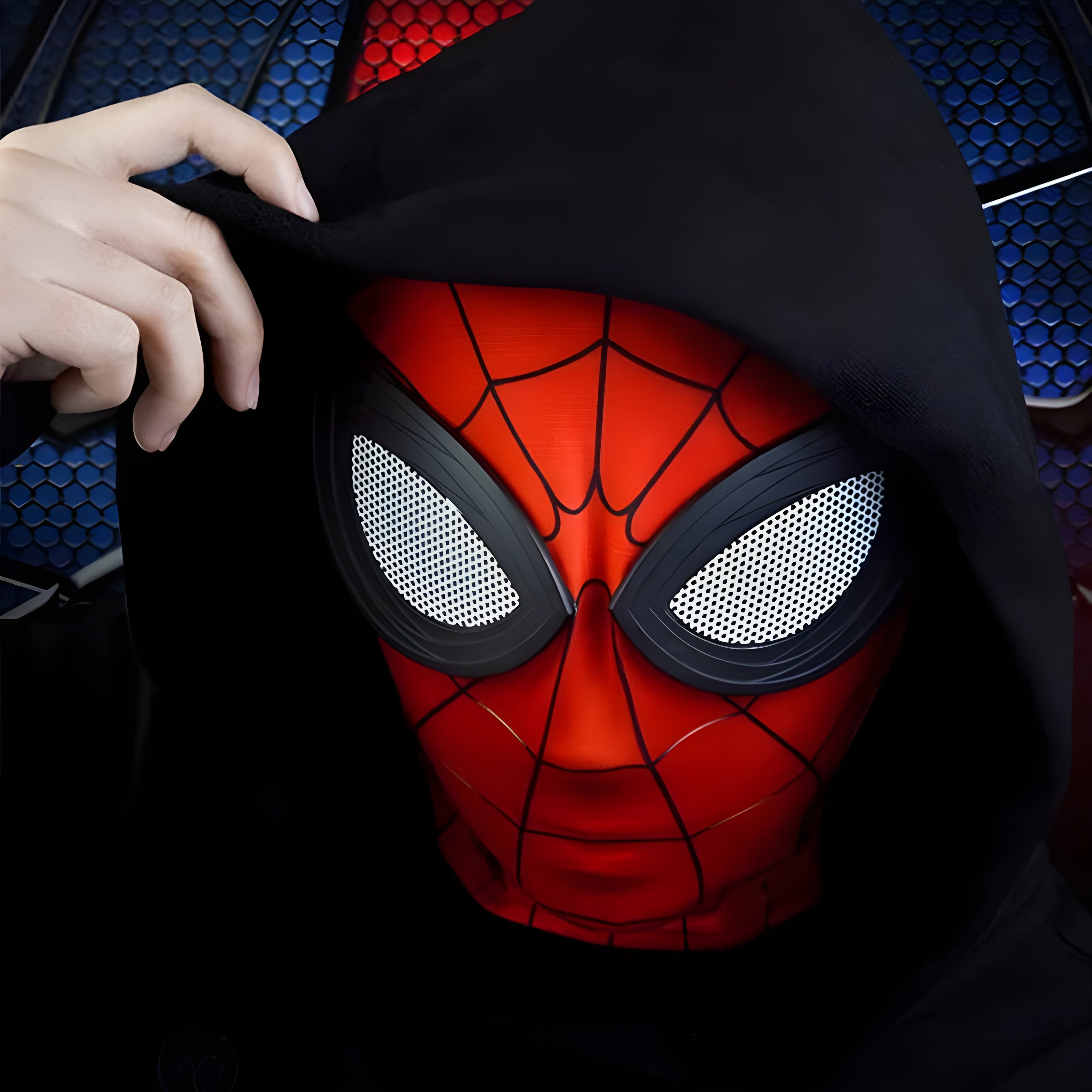 Kids Superhero Costume Mask | Large-Eye Design | Stretchy Breathable Fabric | Comfortable Fit