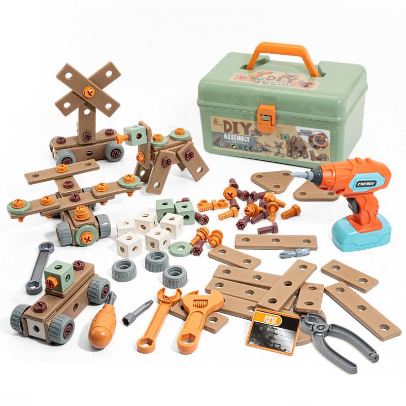 Kids Tool Set | 100-Piece Building Playset | Realistic Tools & Durable Design