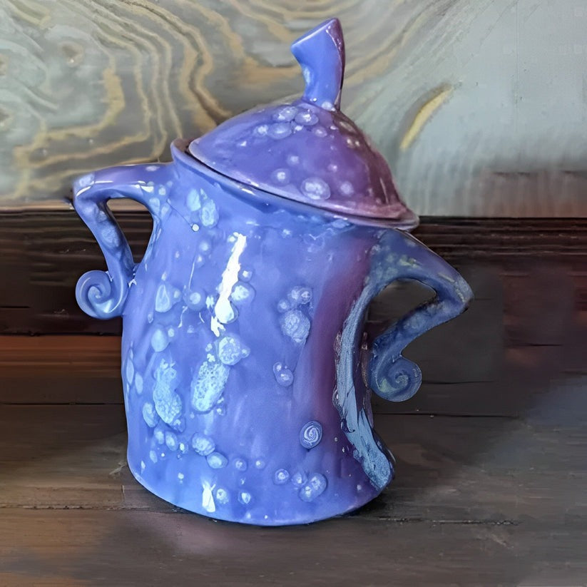 Kitchen Canister | Playful Hands-on-Hips Design | 6.7×7.9 in | Durable Design