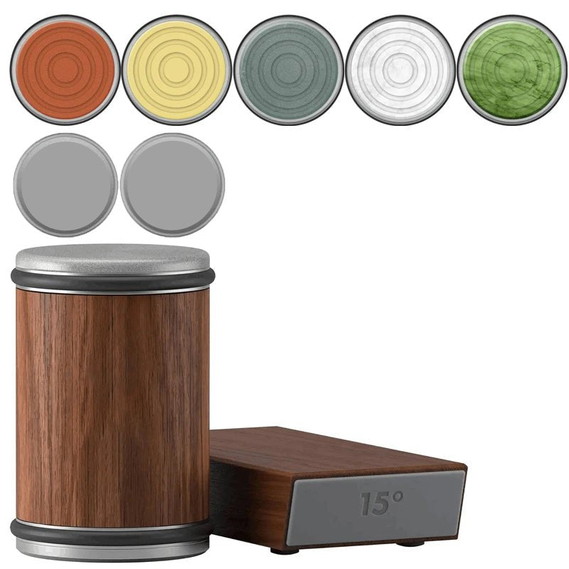 Kitchen Knife Sharpener | Dual-Angle Roller Design | Magnetic Holder Included | Space-Saving