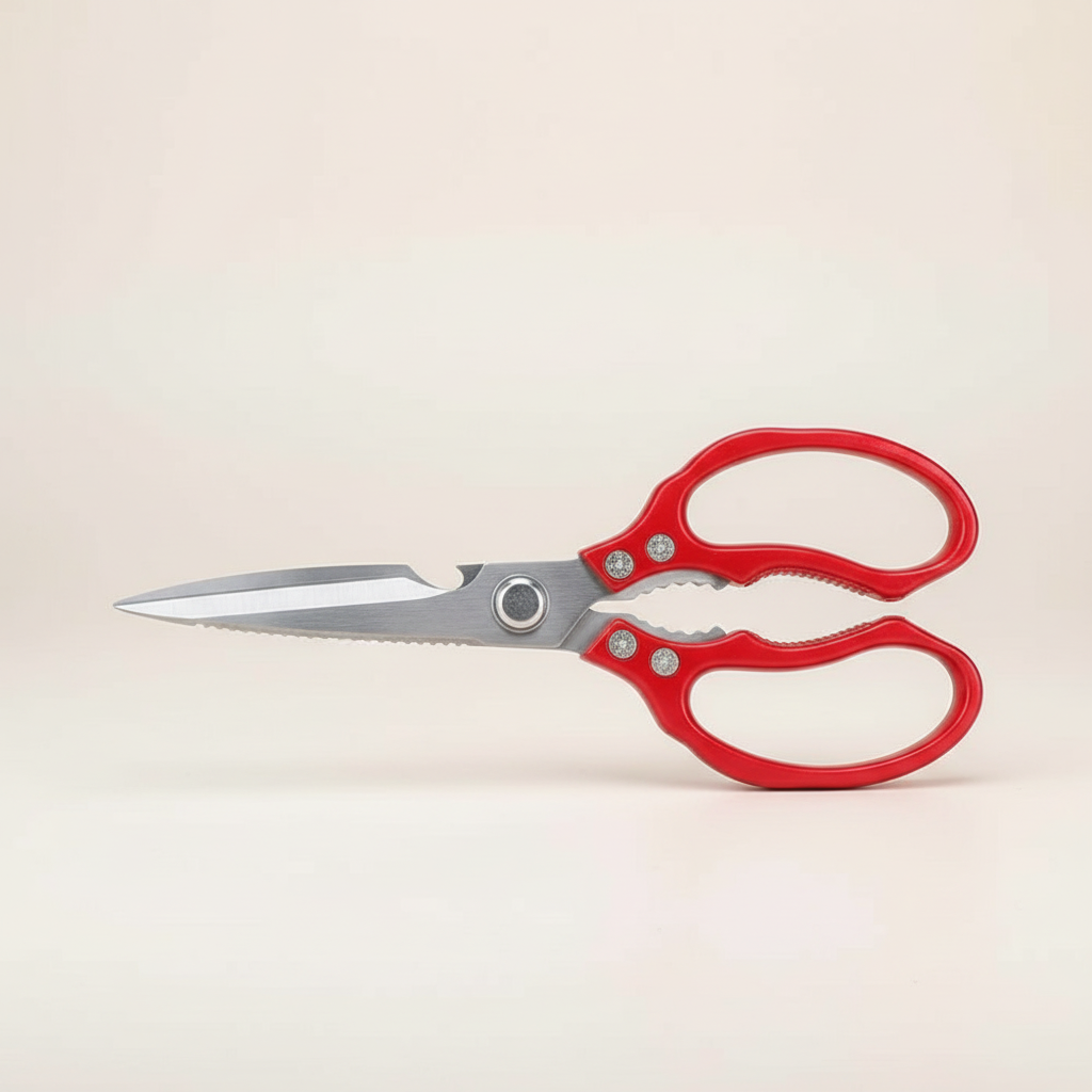 Kitchen Shears | Japanese Stainless Steel | Sharp Blades & Ergonomic Grip | 23 cm