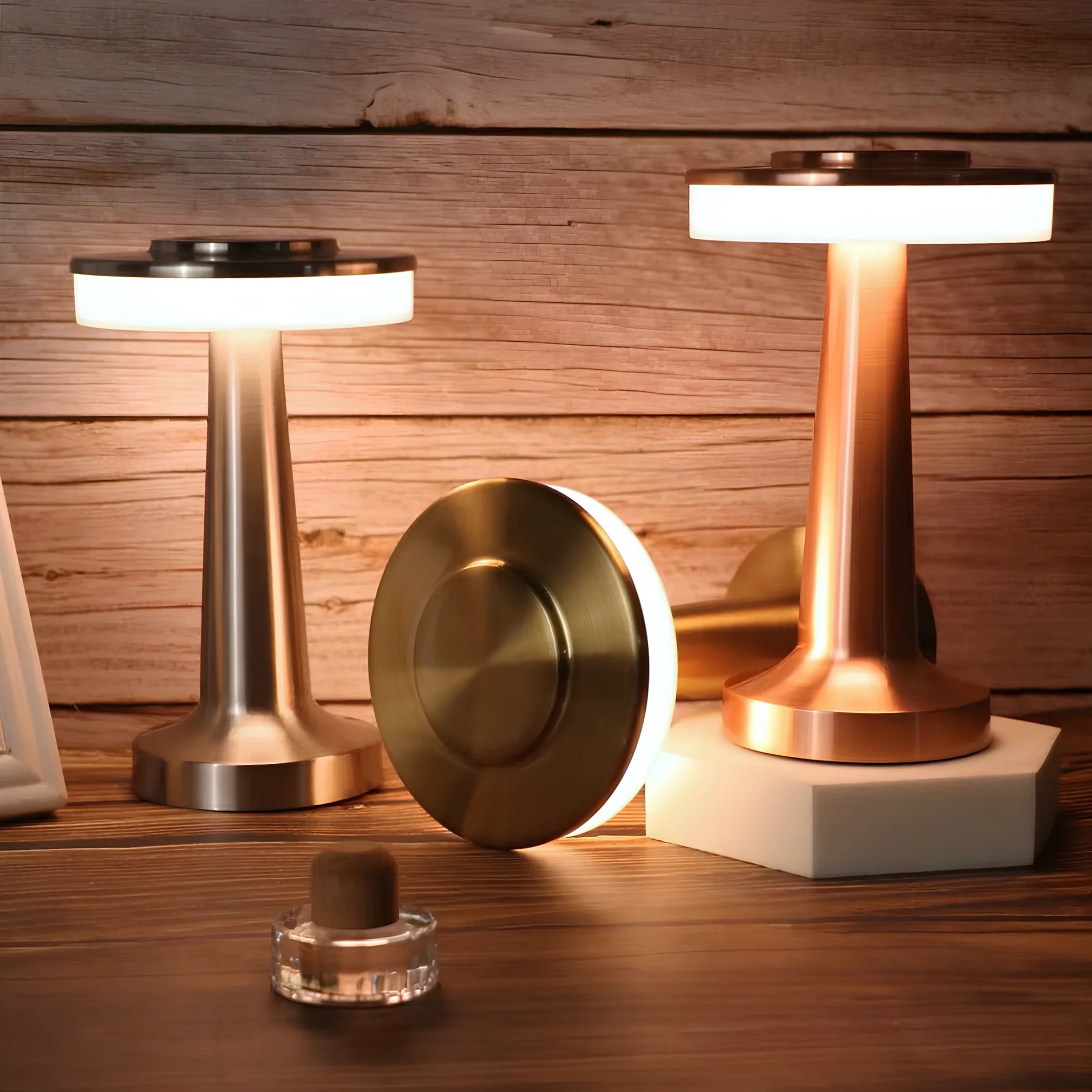 LED Table Lamp | Slim Metal Design | Dimmable & Color-Change | Up to 12-Hour Battery Life