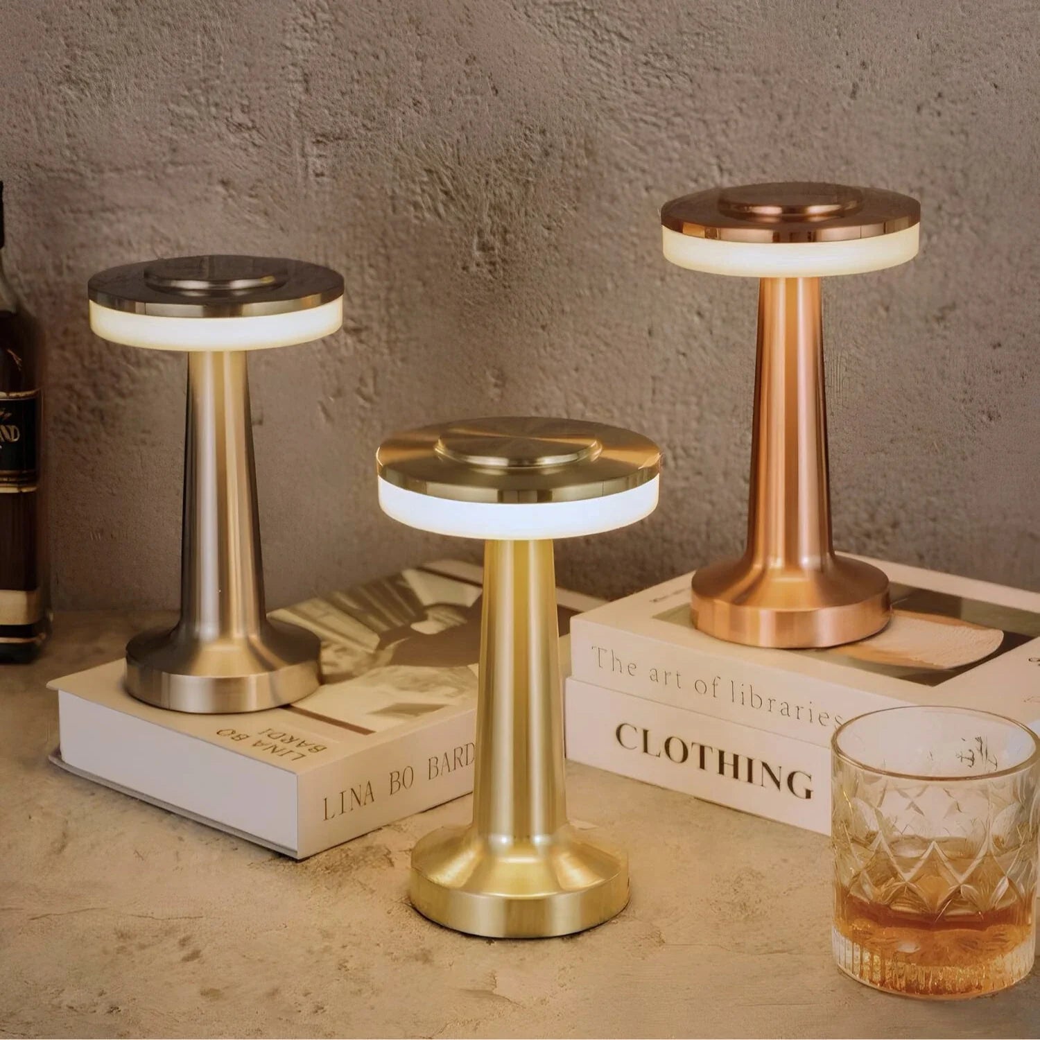 LED Table Lamp | Slim Metal Design | Dimmable & Color-Change | Up to 12-Hour Battery Life