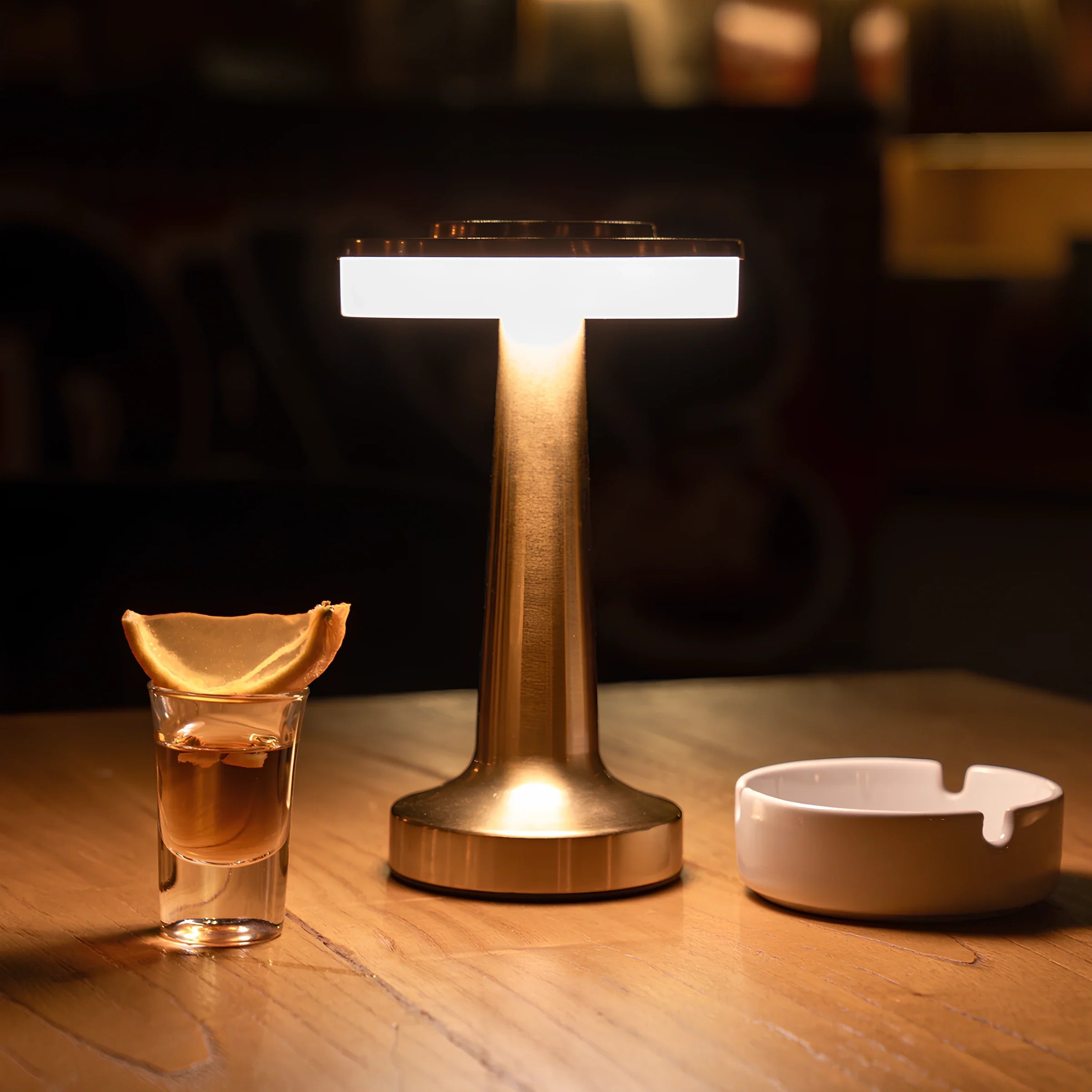 LED Table Lamp | Slim Metal Design | Dimmable & Color-Change | Up to 12-Hour Battery Life