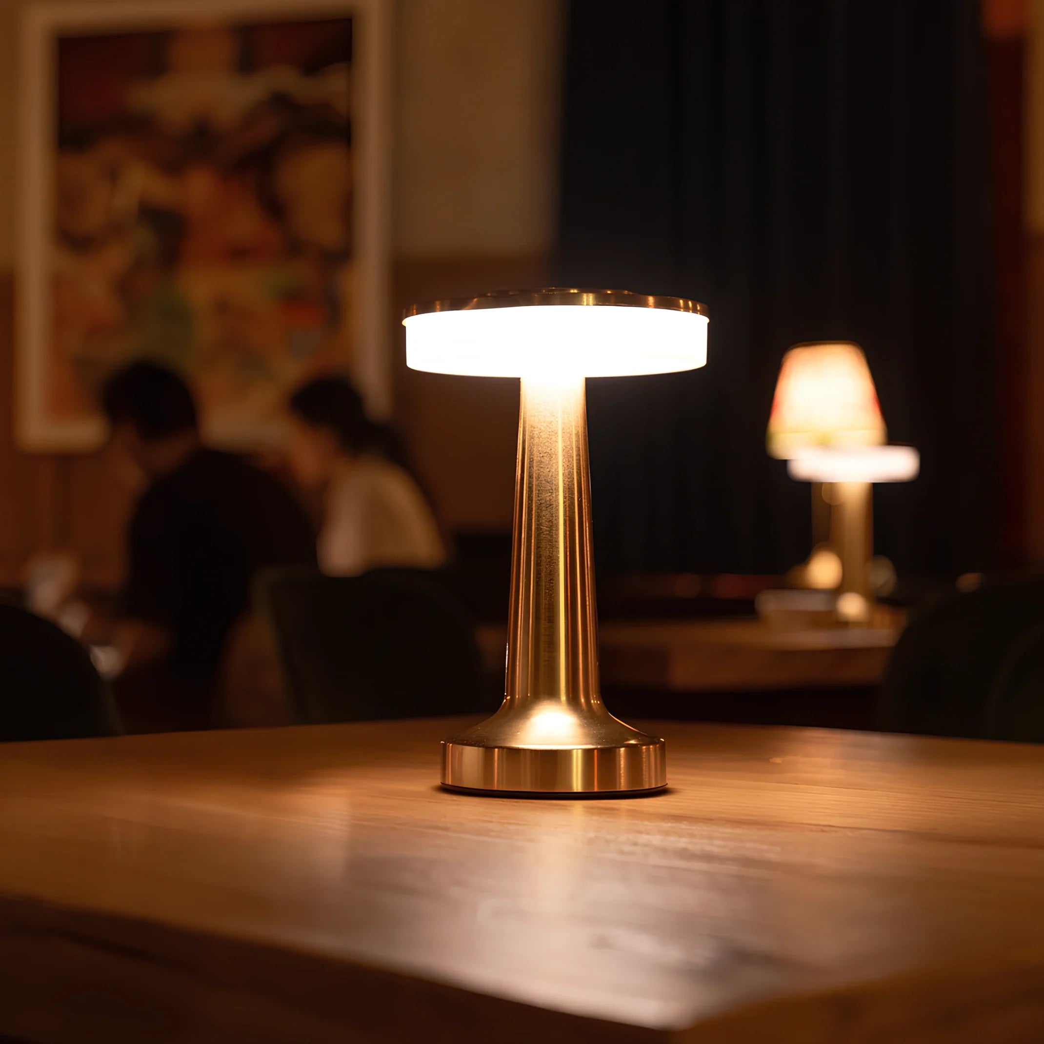 LED Table Lamp | Slim Metal Design | Dimmable & Color-Change | Up to 12-Hour Battery Life