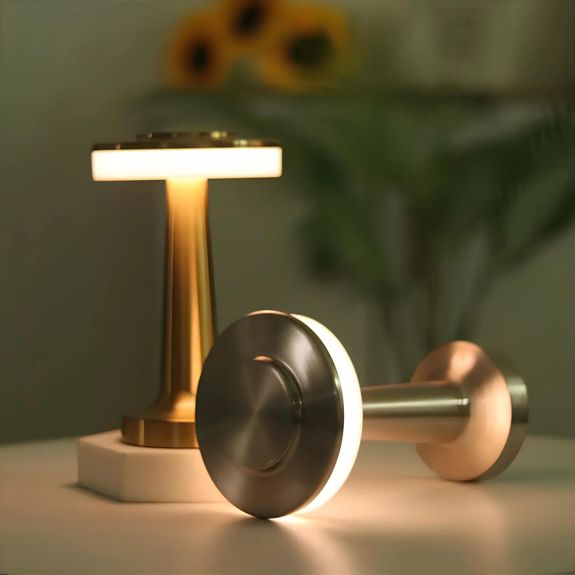 LED Table Lamp | Slim Metal Design | Dimmable & Color-Change | Up to 12-Hour Battery Life