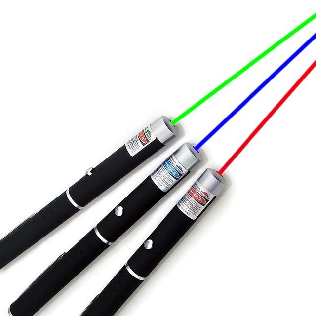 Laser Pointer | High-Power | Red, Green & Blue-Purple | Long Range